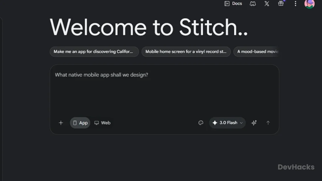 Google AI Tools For Developers: Google Stitch AI